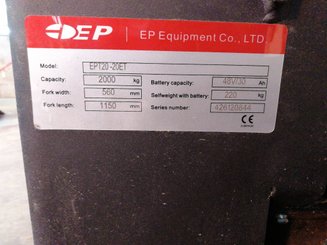Transpalette électrique EP Equipment EPT20-20ET - 1